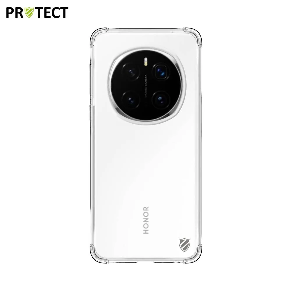 Coque Silicone Renforcée PROTECT pour Honor Magic 7 Pro Transparent — vue 2