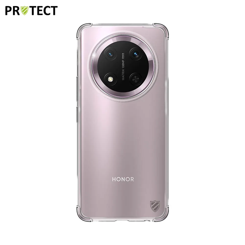 Coque Silicone Renforcée PROTECT pour Honor Magic 7 Lite 5G Transparent — vue 2
