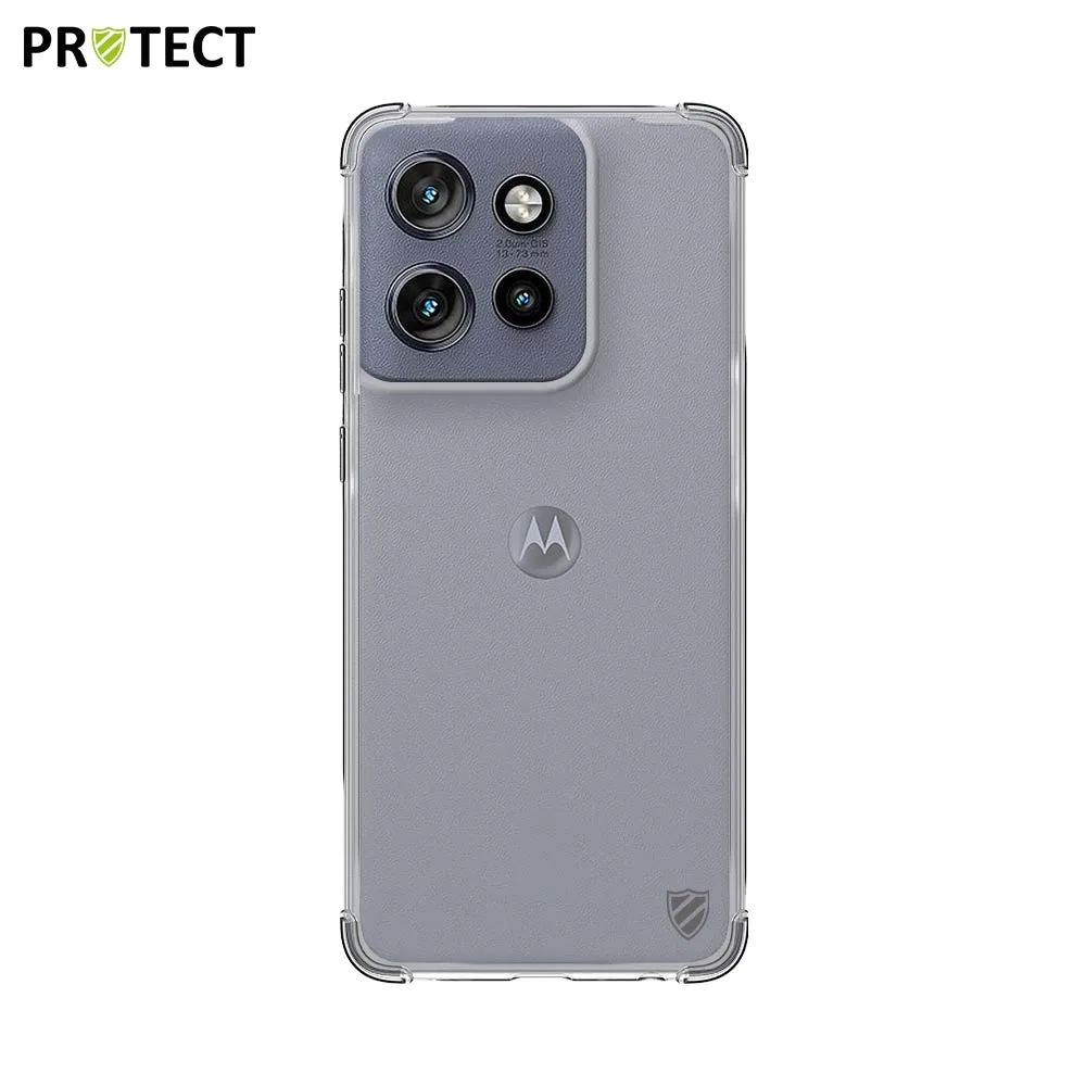 Coque Silicone Renforcée PROTECT pour Motorola Edge 50 Neo Transparent — vue 2