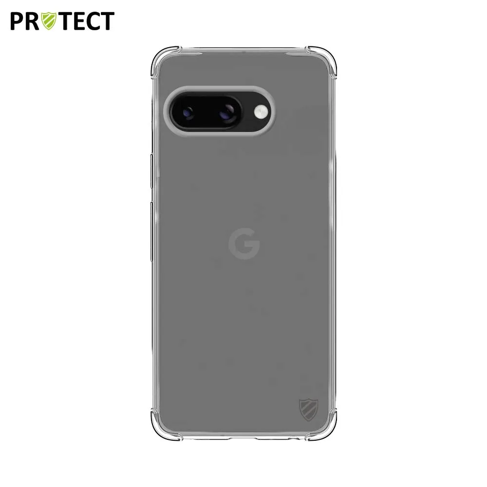 Coque Silicone Renforcée PROTECT pour Google Pixel 9a Transparent — vue 2