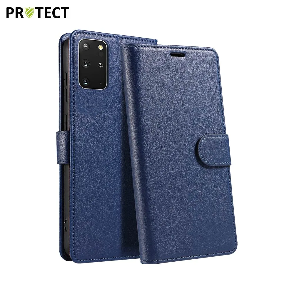Housse de Protection IP011 PROTECT pour Samsung Galaxy S20 Plus 5G G986/Galaxy S20 Plus G985 Bleu Marine