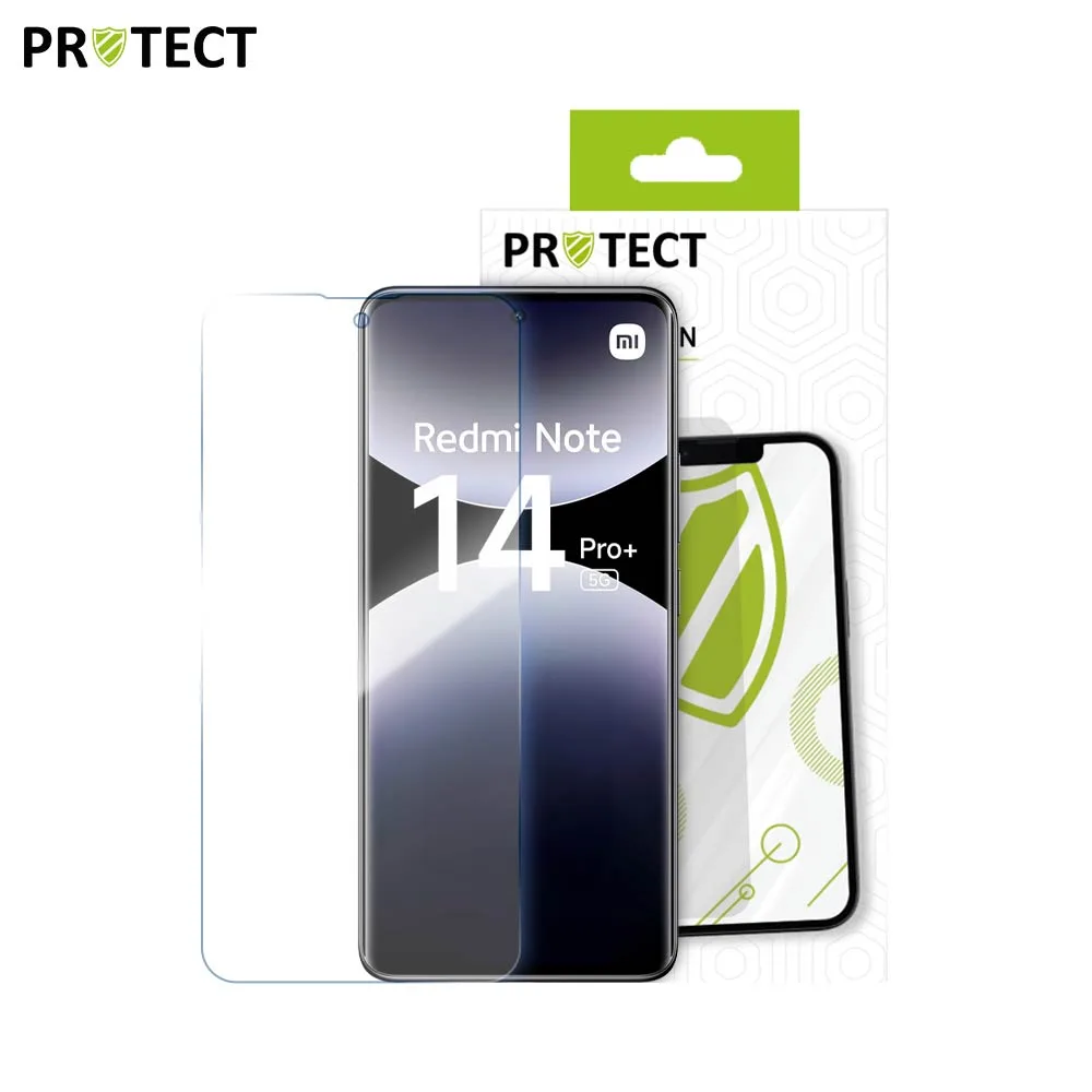 Verre Trempé Classique PROTECT pour Xiaomi Redmi Note 14 Pro+ 5G Transparent — vue 2