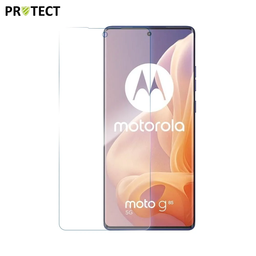 Verre Trempé Classique PROTECT pour Motorola Moto G85 5G Transparent