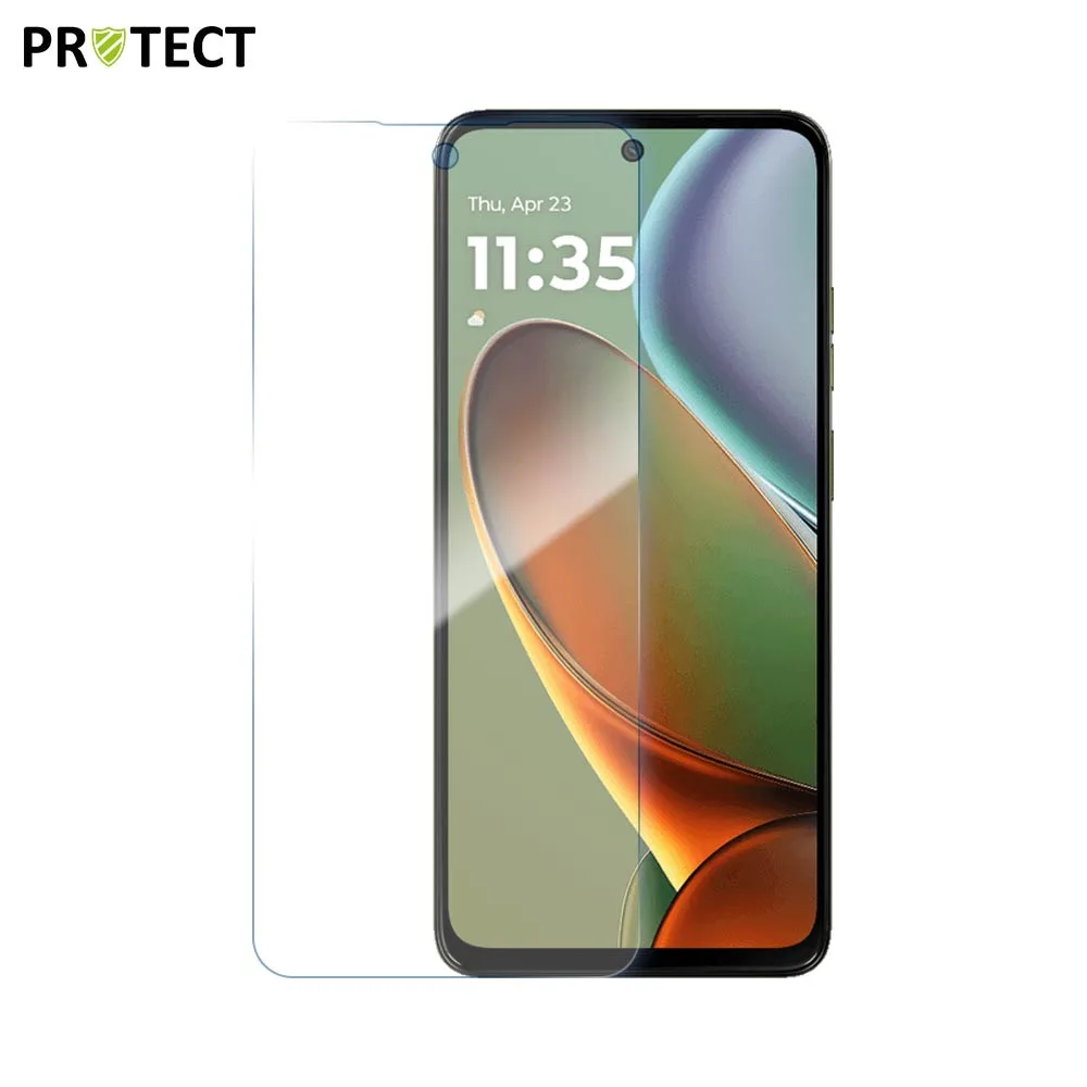 Verre Trempé Classique PROTECT pour Motorola Moto G15 & G15 Power Transparent
