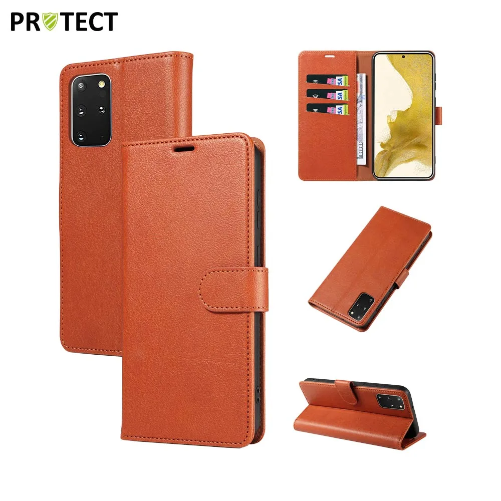 Housse de Protection IP011 PROTECT pour Samsung Galaxy S20 Plus 5G G986/Galaxy S20 Plus G985 Marron