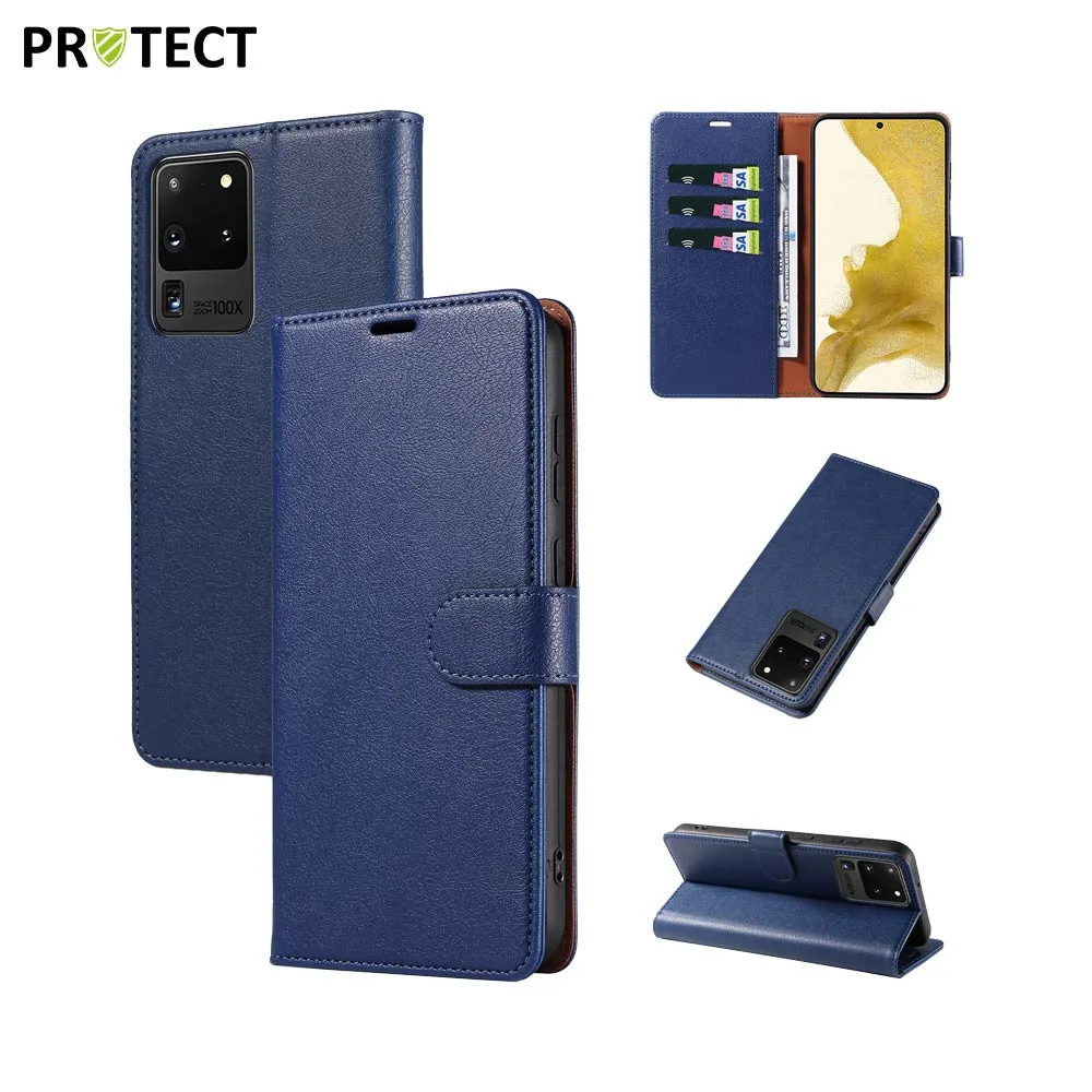 Housse de Protection IP011 PROTECT pour Samsung Galaxy S20 Ultra G988 Bleu Marine — vue 2