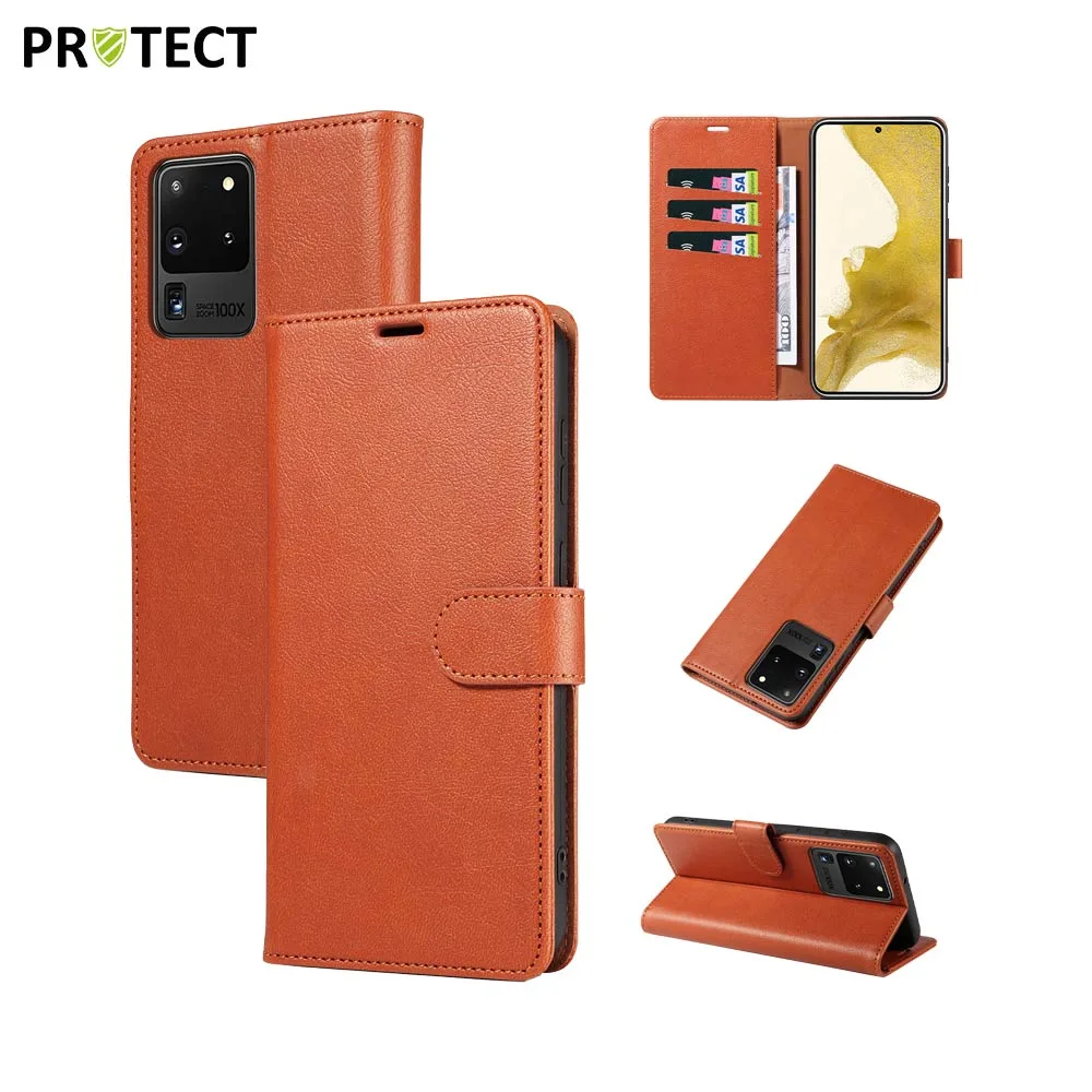 Housse de Protection IP011 PROTECT pour Samsung Galaxy S20 Ultra G988 Marron