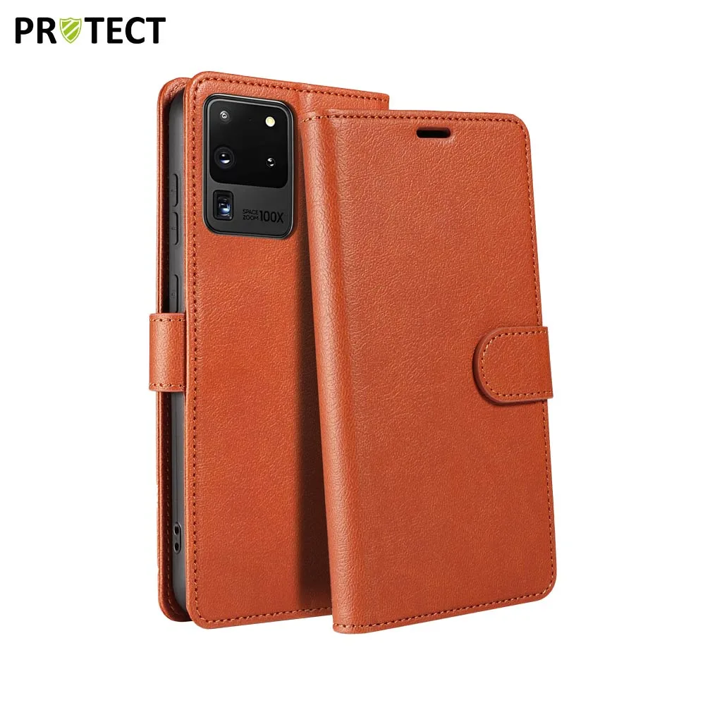 Housse de Protection IP011 PROTECT pour Samsung Galaxy S20 Ultra G988 Marron — vue 2
