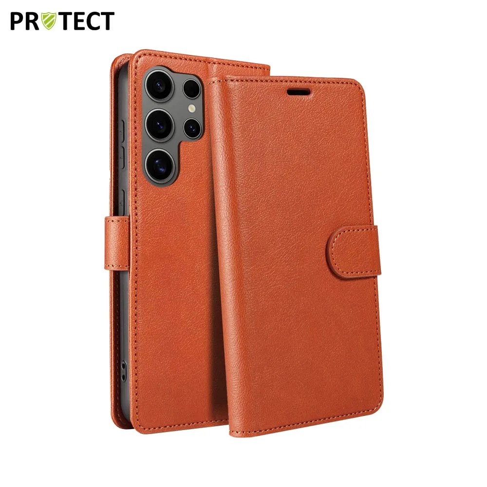 Housse de Protection IP011 PROTECT pour Samsung Galaxy S24 Ultra 5G S928 Marron