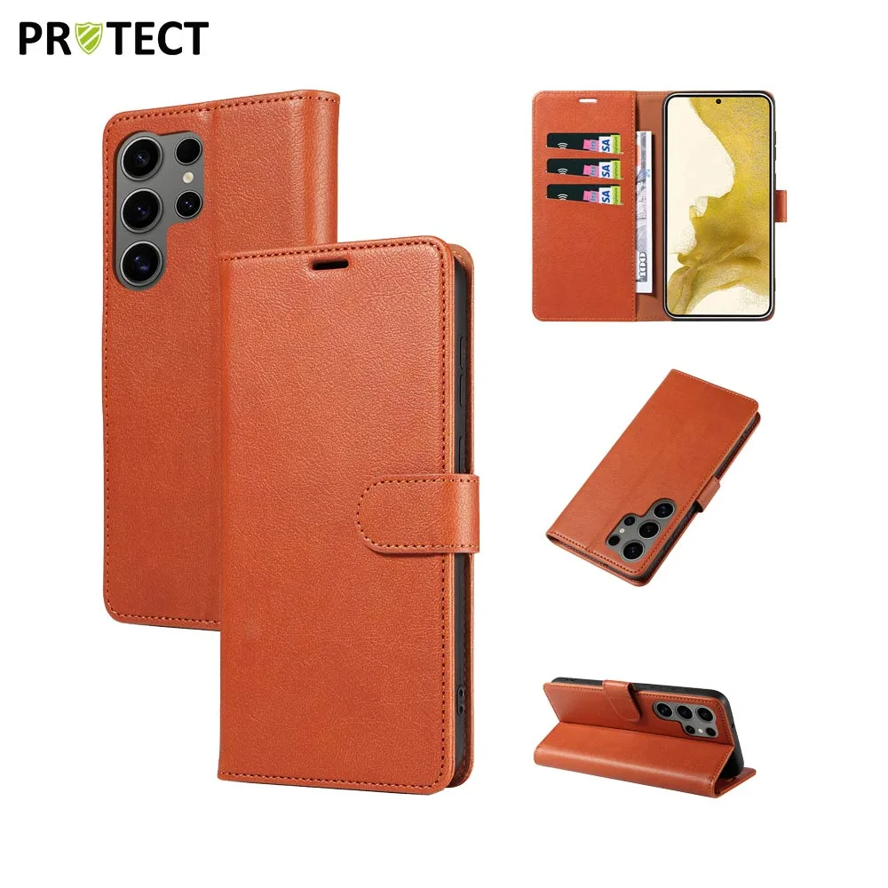 Housse de Protection IP011 PROTECT pour Samsung Galaxy S24 Ultra 5G S928 Marron — vue 2