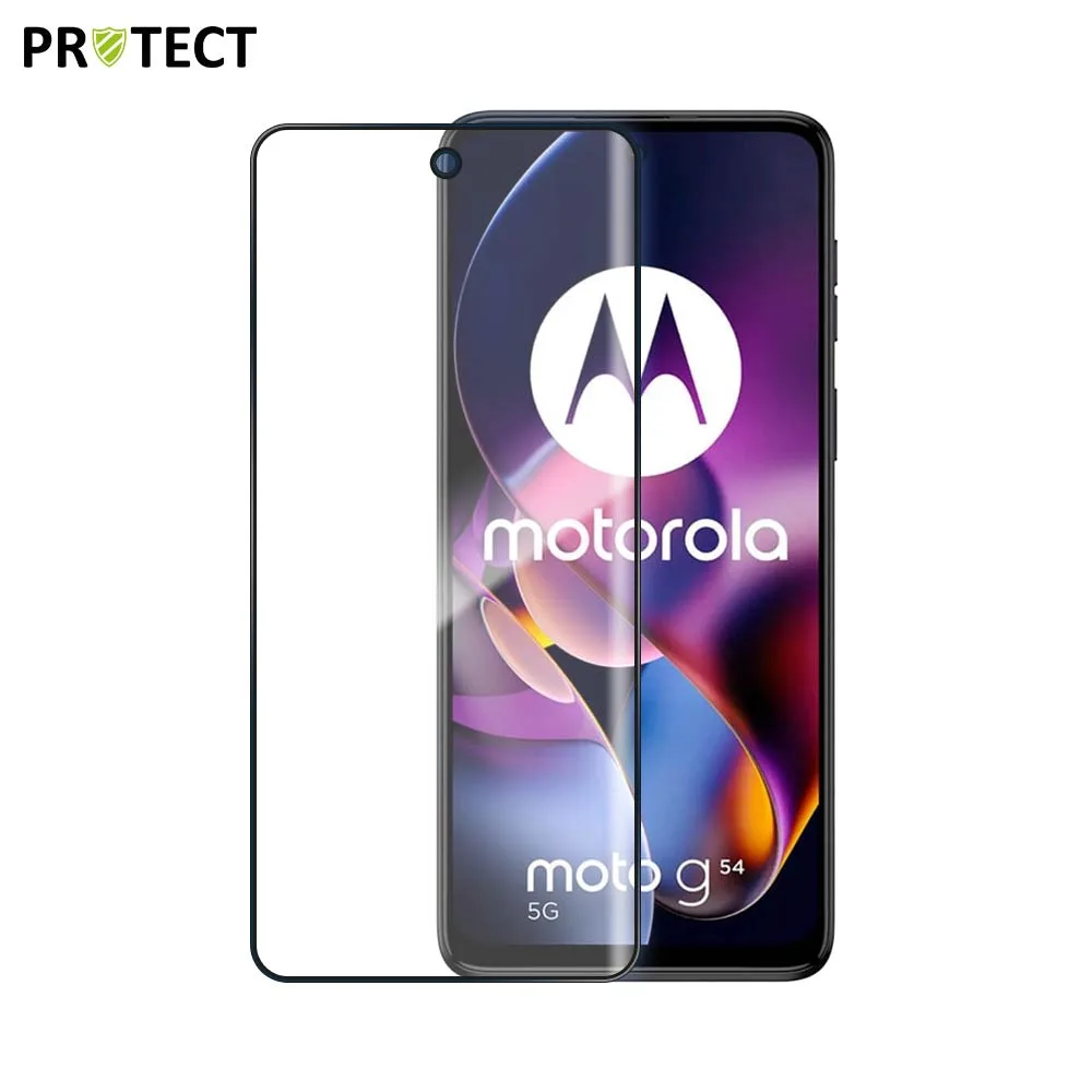 Verre Trempé Intégral PROTECT Motorola Moto G54 5G Noir