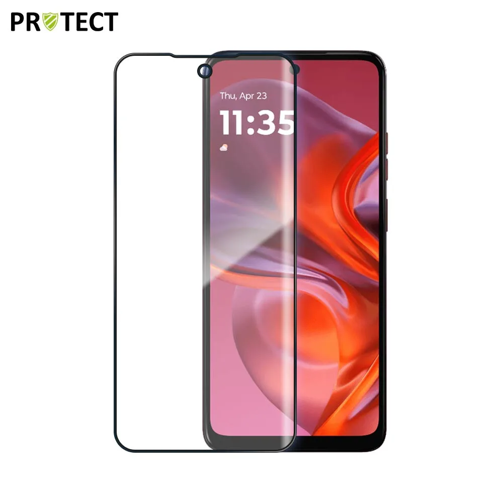 Verre Trempé Intégral PROTECT pour Motorola Moto G05 Noir