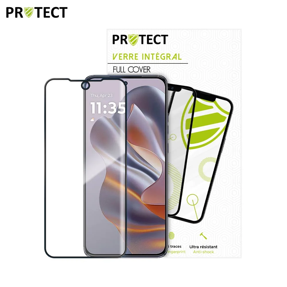 Verre Trempé Intégral PROTECT pour Motorola Edge 50 Neo Noir — vue 2