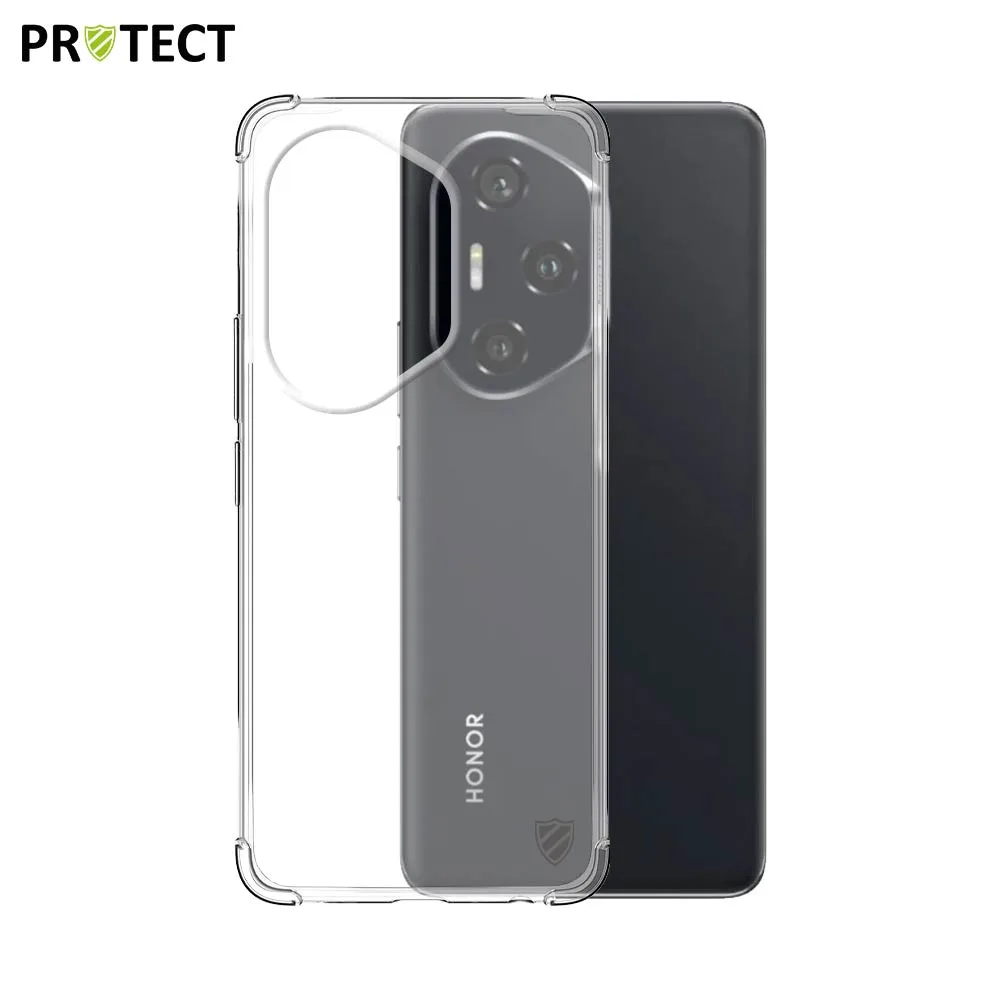 Coque Silicone Renforcée PROTECT pour Honor 300 Pro & 300 Ultra Transparent