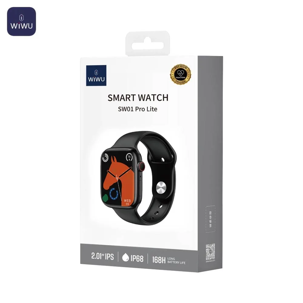 Montre Connectée Wiwu SW01 Pro Lite Noir