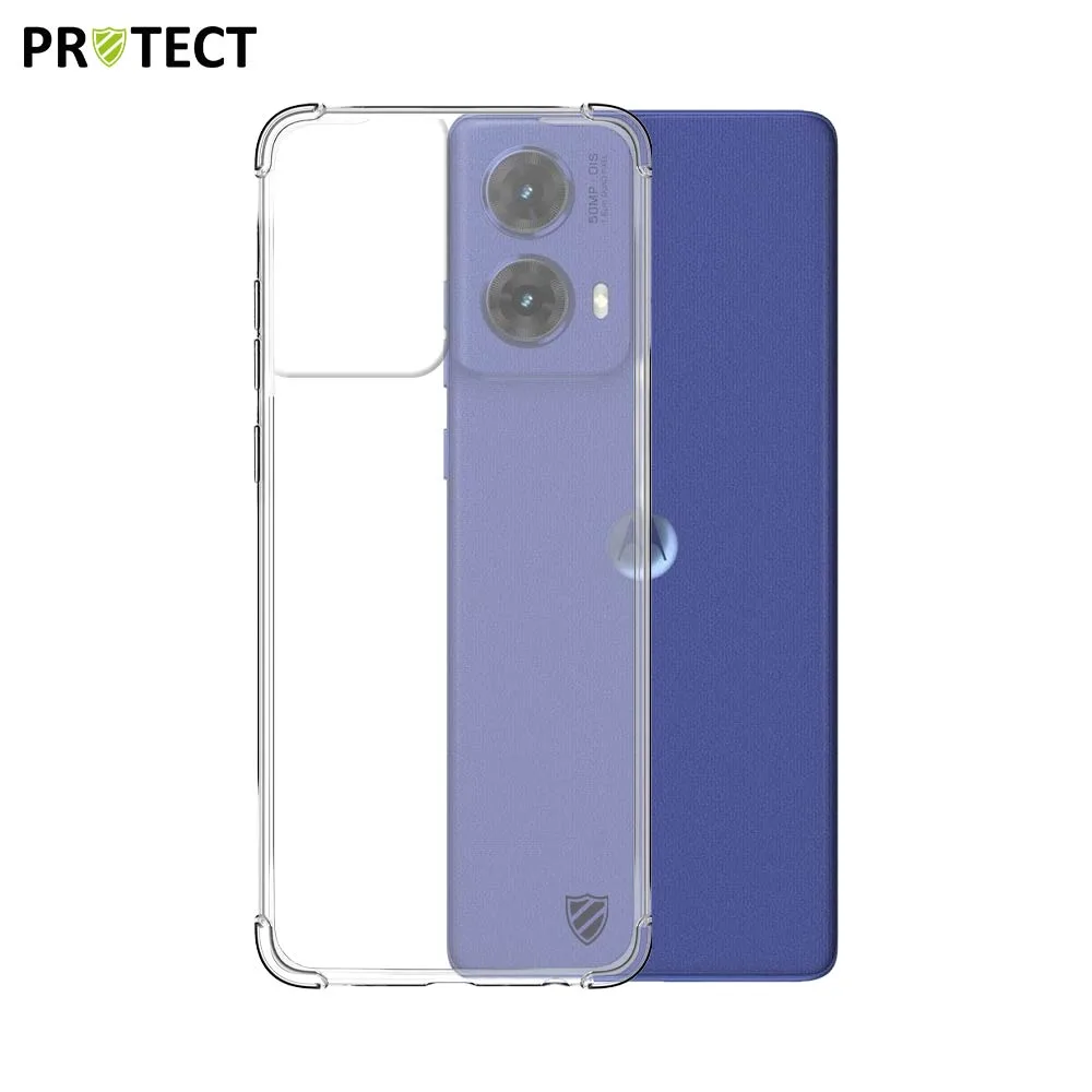 Coque Silicone Renforcée PROTECT pour Motorola Moto G85 5G Transparent