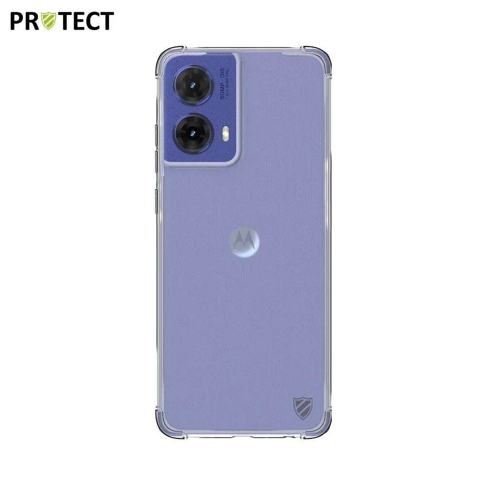 Coque Silicone Renforcée PROTECT pour Motorola Moto G85 5G Transparent — vue 2