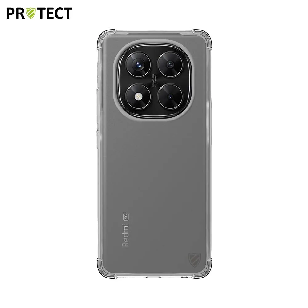 Coque Silicone Renforcée PROTECT pour Xiaomi Redmi Note 14 Pro 5G & Poco X7 5G Transparent