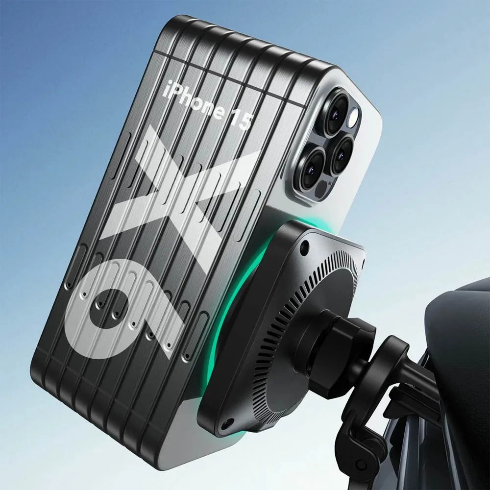 Support Smartphone Chargeur à Induction pour Voiture ESR Qi2 CryoBoost 15W (HaloLock) Noir — vue 4