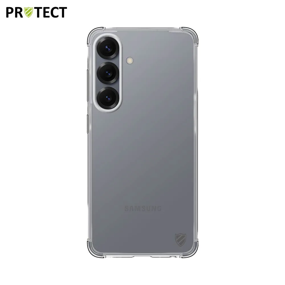 Coque Silicone Renforcée PROTECT pour Samsung Galaxy S25 Plus S936 Transparent — vue 2