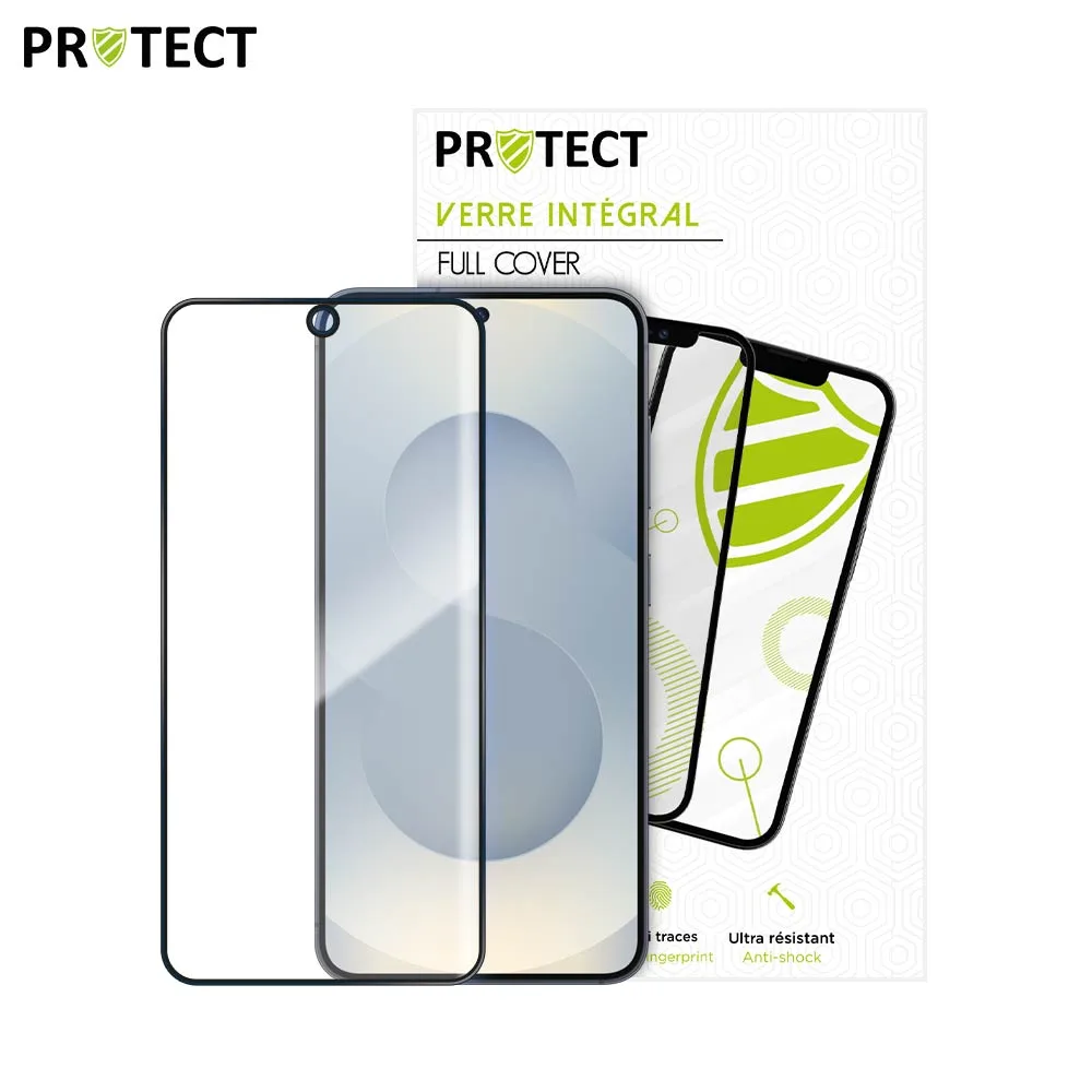 Verre Trempé Intégral PROTECT pour Samsung Galaxy S25 Plus S936 Noir — vue 2