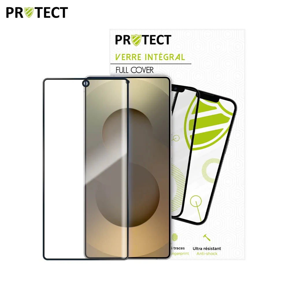 Verre Trempé Intégral PROTECT pour Samsung Galaxy S25 Ultra S938 Noir — vue 2