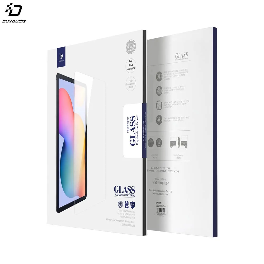 Verre Trempé Classique Dux Ducis pour Apple iPad Mini 2, 3 & 1 Transparent