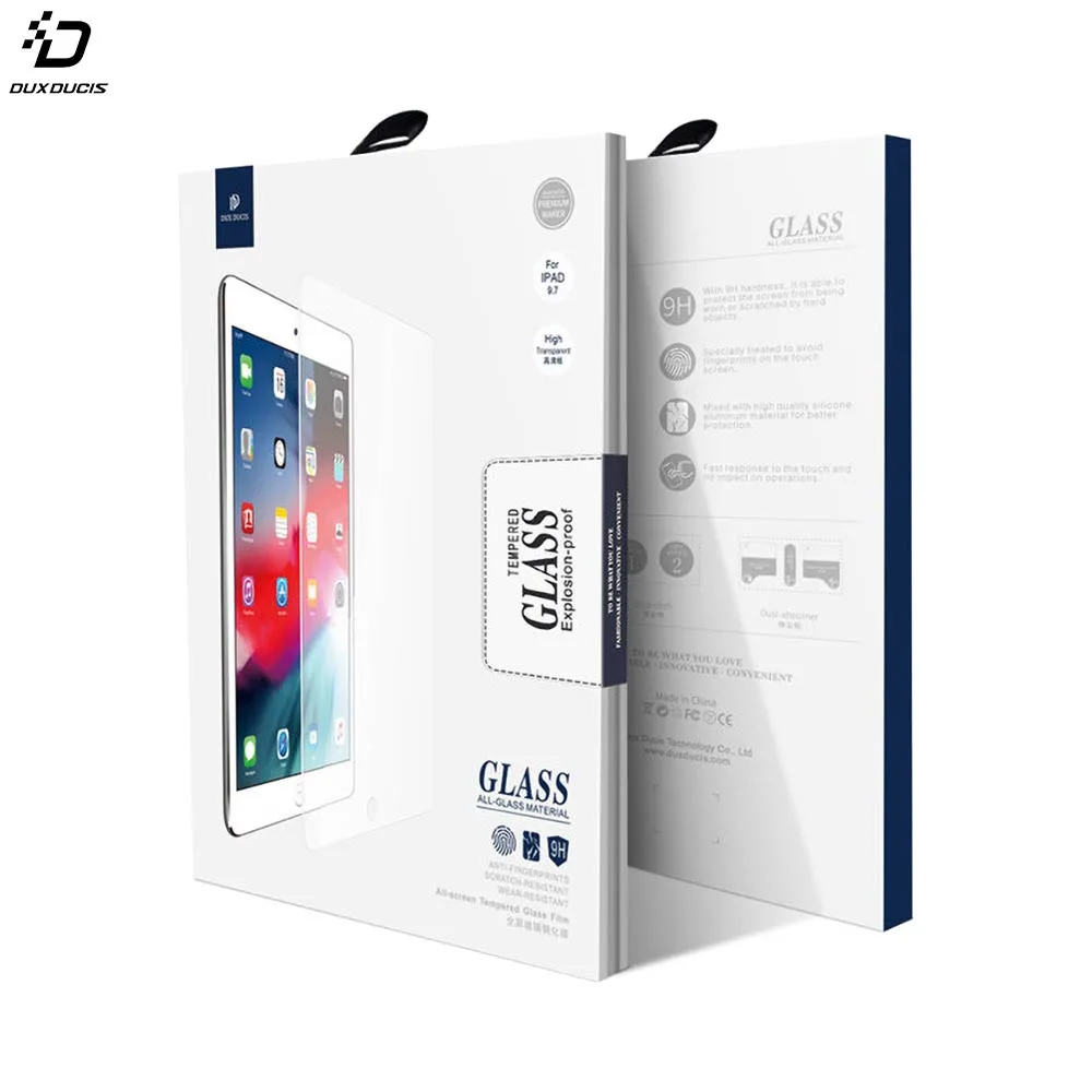 Verre Trempé Classique Dux Ducis pour Apple iPad 5, 6, iPad Air 1, 2 & A1822/A1823/A1474/A1475/A1566/A1567/A1893/A1954 — vue 2