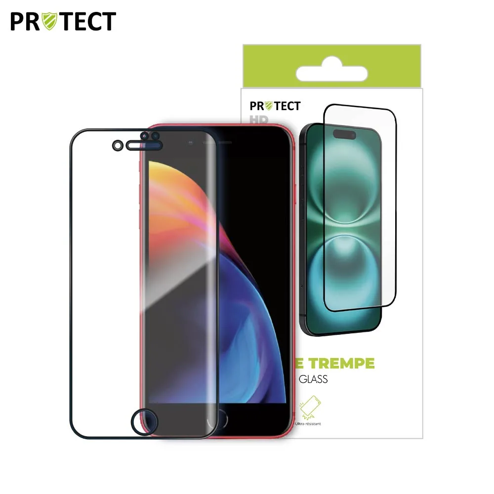 Verre Trempé HD PROTECT pour Apple iPhone 6 Plus, 6S Plus, 7 Plus & 8 Plus Transparent — vue 3