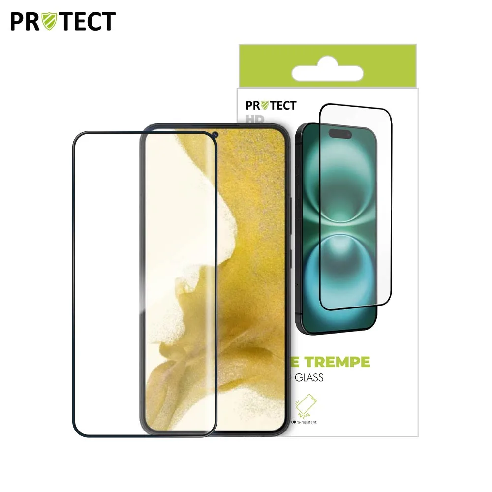 Verre Trempé HD PROTECT pour Samsung Galaxy S22 Plus S906 & S23 Plus 5G S916 Transparent — vue 3