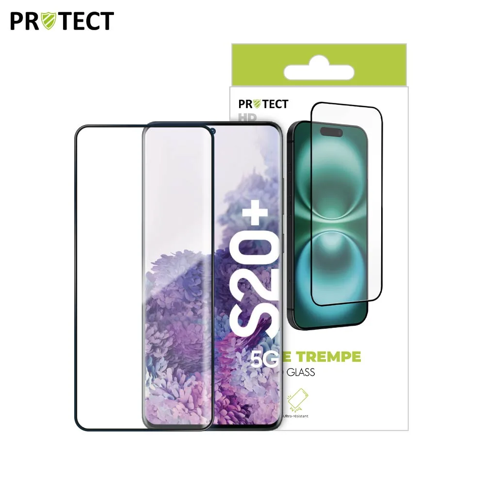 Verre Trempé HD PROTECT pour Samsung Galaxy S20 Plus 5G G986 & S20 Plus G985 Transparent — vue 3