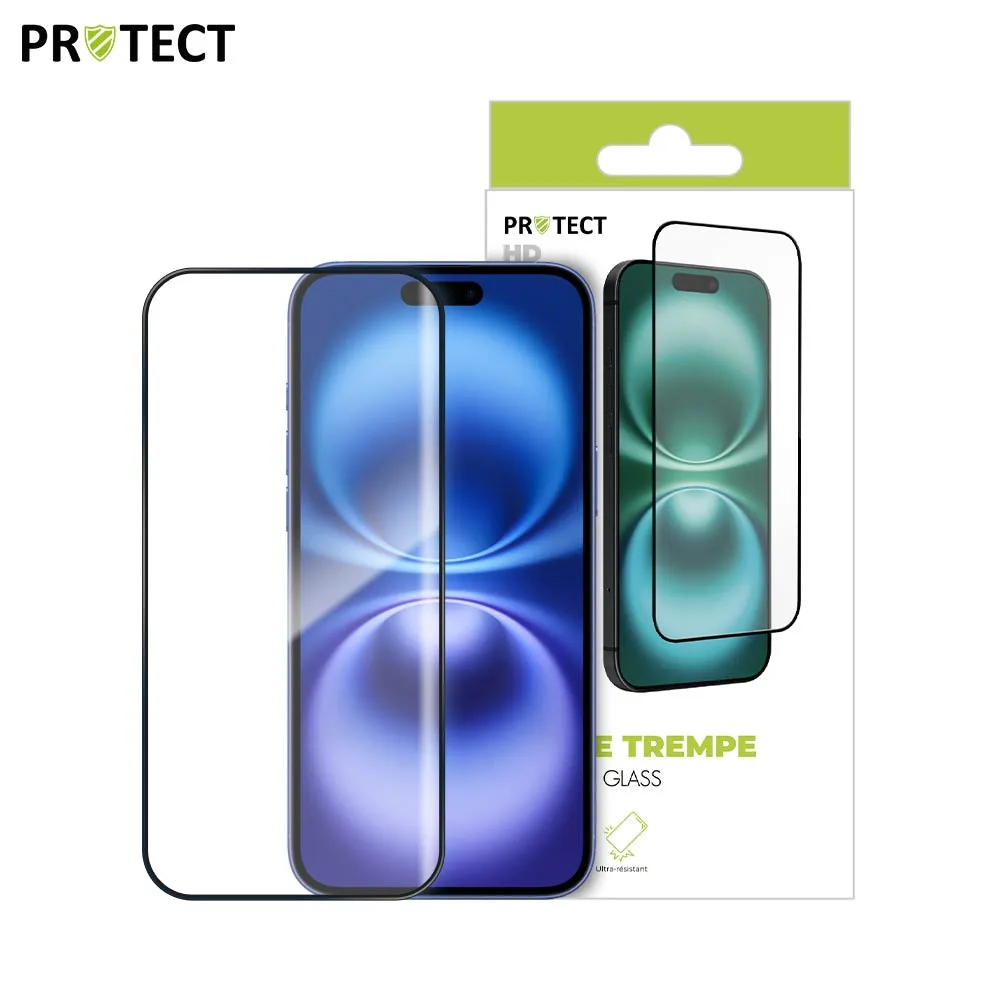 Verre Trempé HD PROTECT pour Apple iPhone 16 Plus Transparent — vue 3
