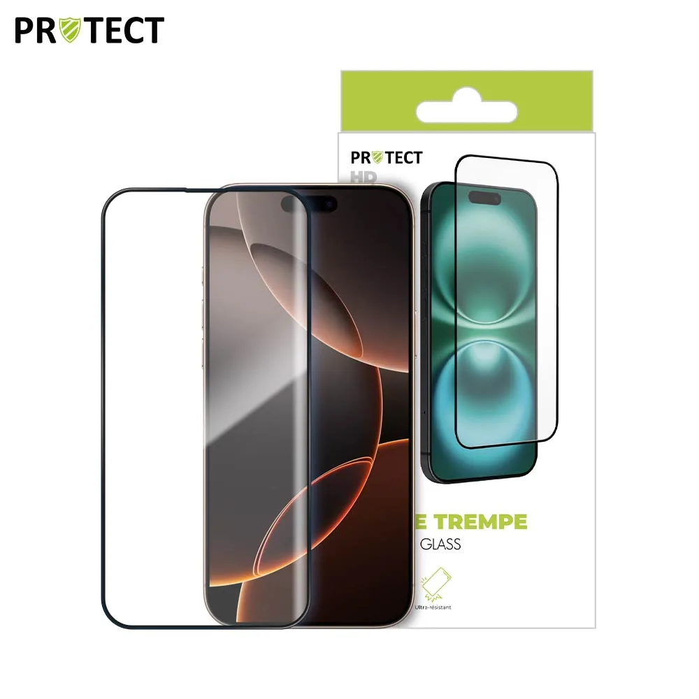Verre Trempé HD PROTECT pour Apple iPhone 16 Pro Transparent — vue 3