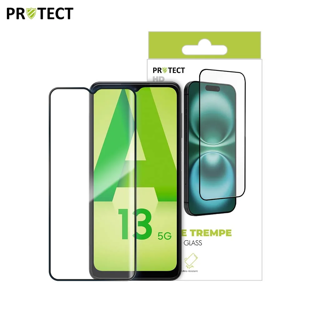 Verre Trempé HD PROTECT pour Samsung Galaxy A12 A125/Galaxy A12 Nacho A127/Galaxy A13 5G A136 Transparent — vue 3
