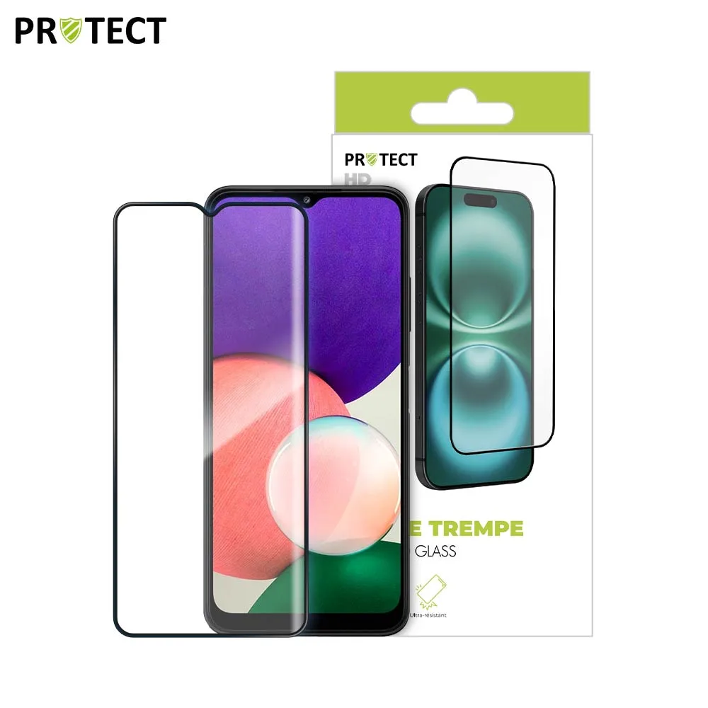 Verre Trempé HD PROTECT pour Samsung Galaxy A22 5G A226B Transparent — vue 3