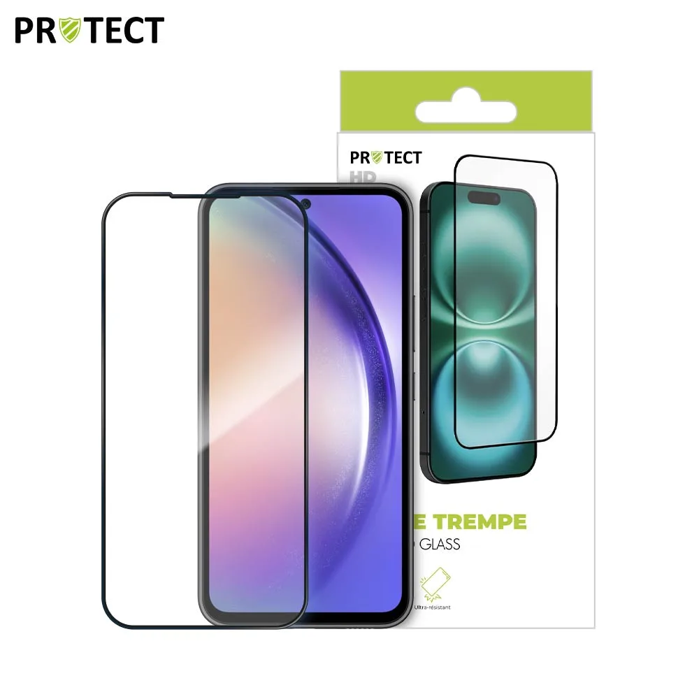 Verre Trempé HD PROTECT pour Samsung Galaxy A54 5G A546 Transparent — vue 2