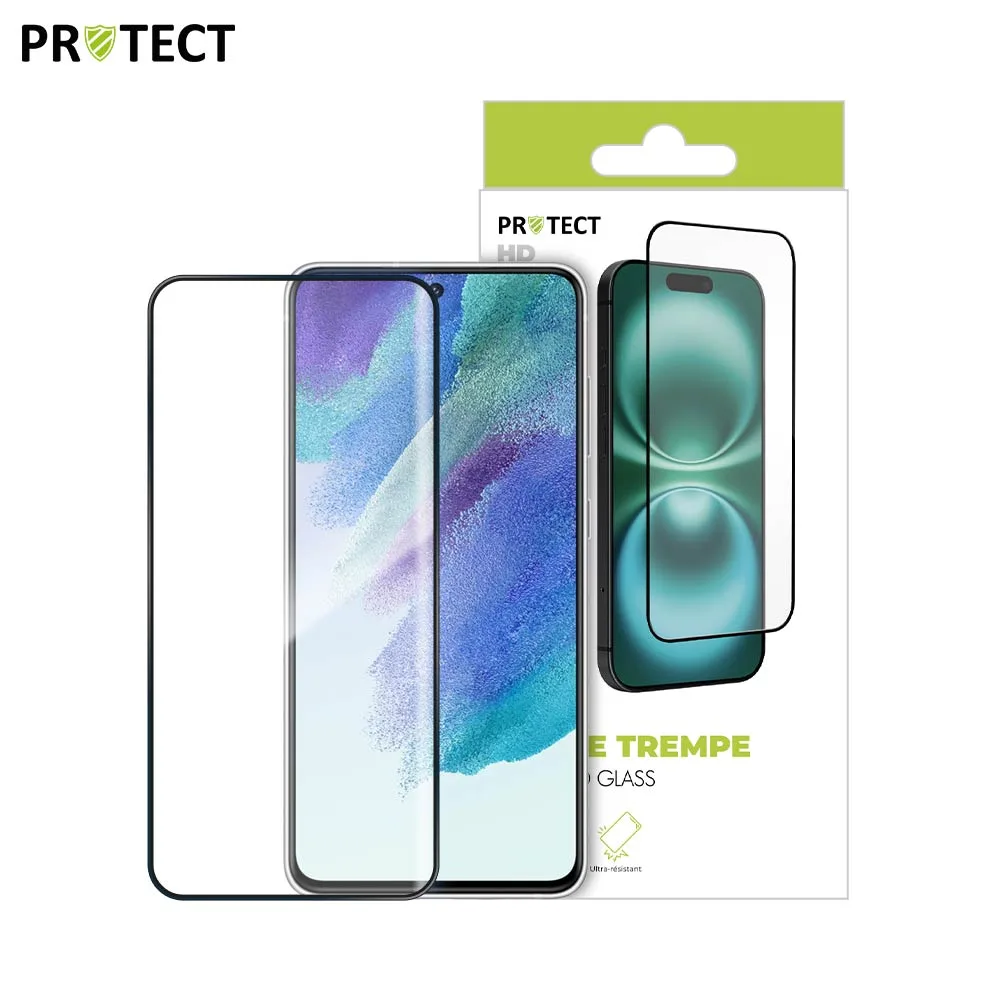 Verre Trempé HD PROTECT pour Samsung Galaxy S21 FE G990 Transparent — vue 3