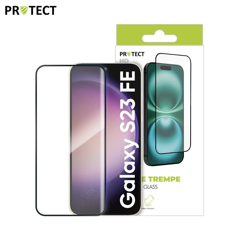 Verre Trempé HD PROTECT pour Samsung Galaxy S23 FE S711 Transparent — vue 3