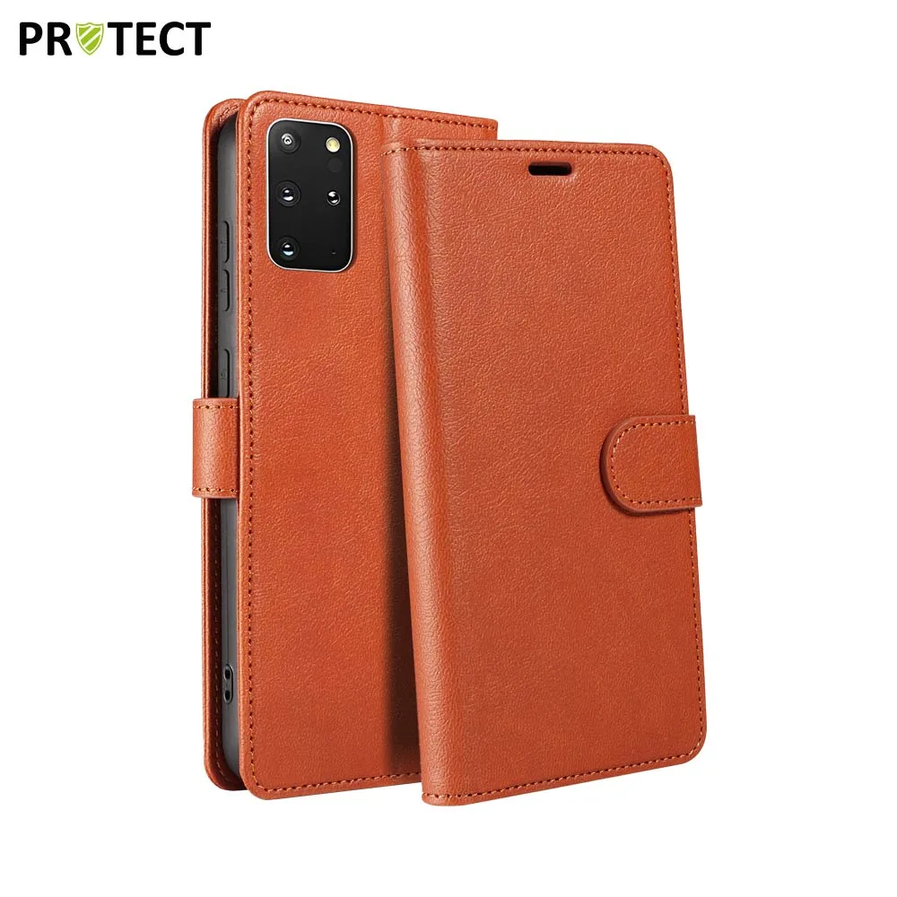 Housse de Protection IP011 PROTECT pour Samsung Galaxy S20 Plus 5G G986/Galaxy S20 Plus G985 Marron
