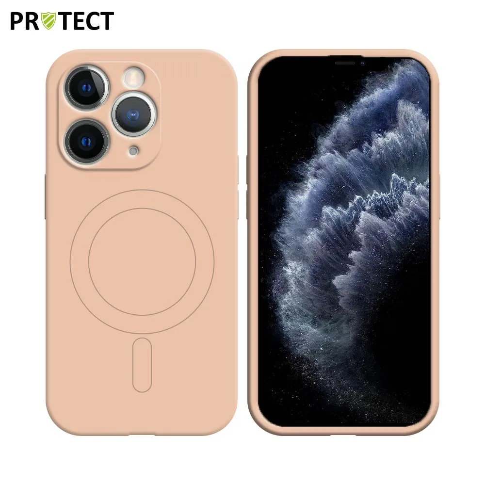 Coque de Protection IZ001 PROTECT pour Apple iPhone 11 Pro Max MagSafe Rose