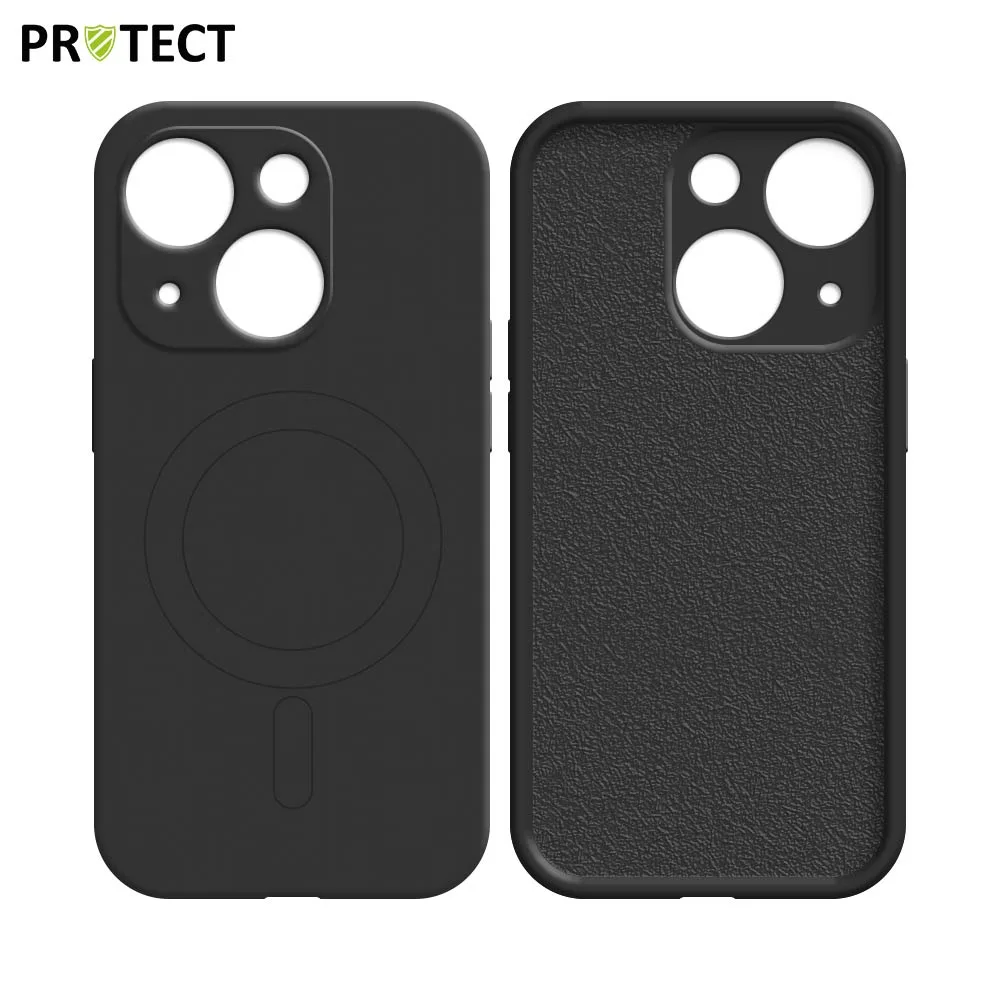 Coque de Protection IZ001 PROTECT pour Apple iPhone 13 Mini MagSafe Noir — vue 2