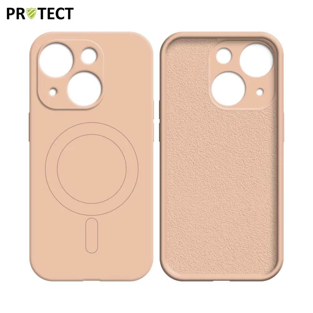 Coque de Protection IZ001 PROTECT pour Apple iPhone 13 MagSafe Rose — vue 2