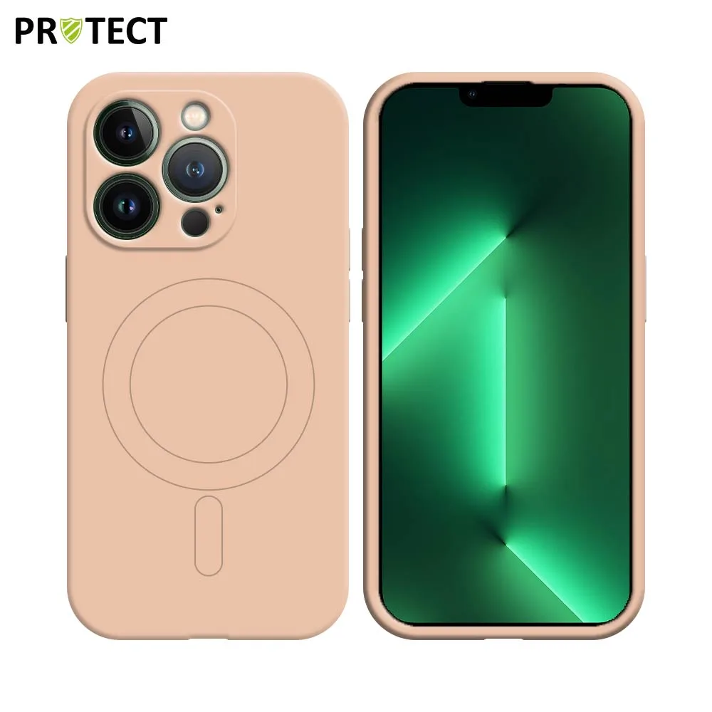 Coque de Protection IZ001 PROTECT pour Apple iPhone 13 Pro MagSafe Rose — vue 2