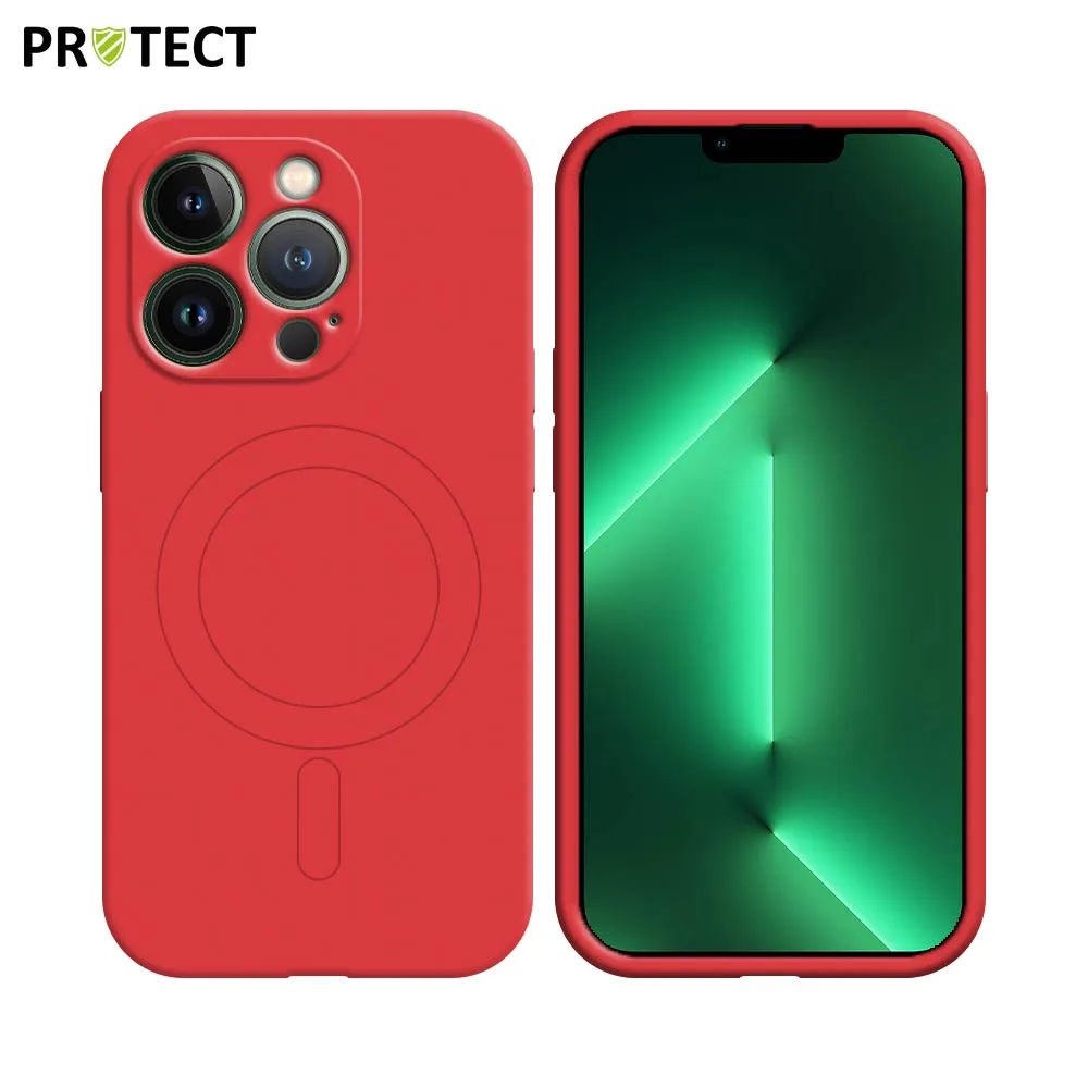 Coque IZ001 PROTECT Apple iPhone 13 Pro Max MagSafe Rouge