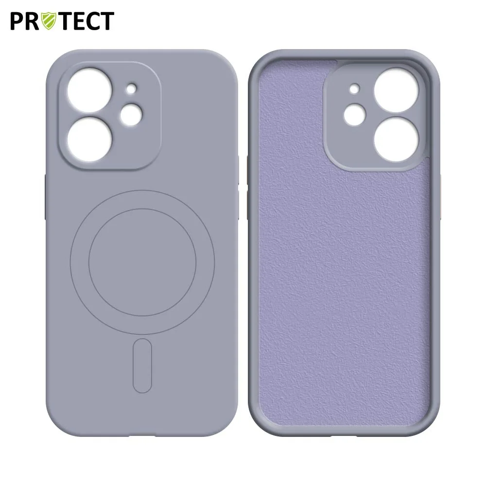 Coque de Protection IZ001 PROTECT pour Apple iPhone 12 MagSafe Violet