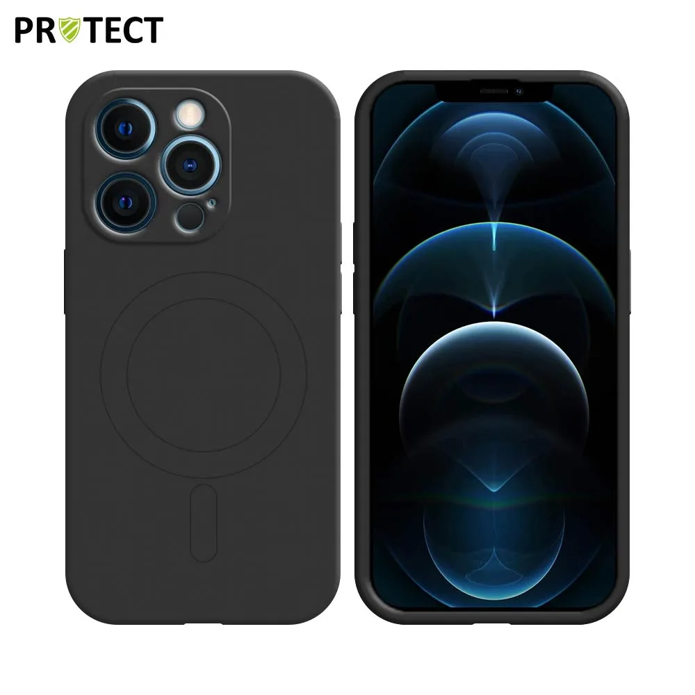 Coque de Protection IZ001 PROTECT pour Apple iPhone 12 Pro MagSafe Noir