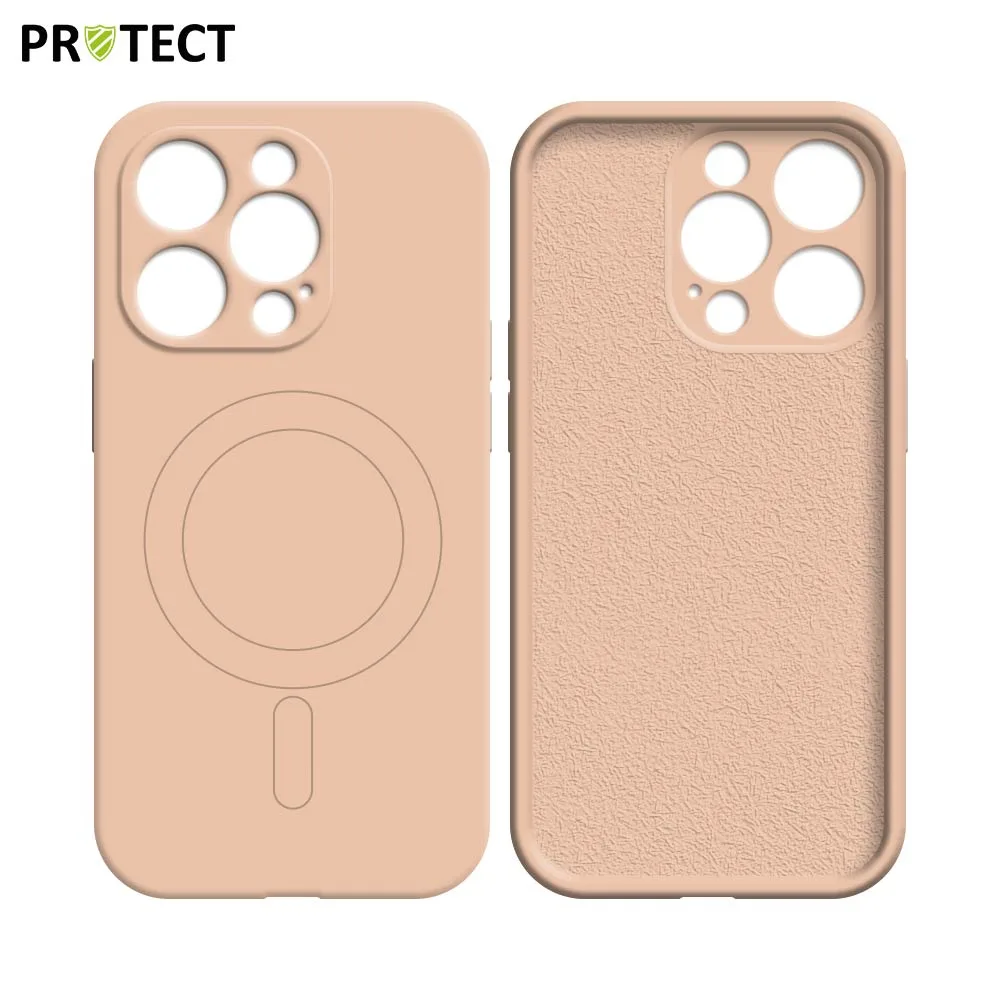 Coque de Protection IZ001 PROTECT pour Apple iPhone 12 Pro Max MagSafe Rose