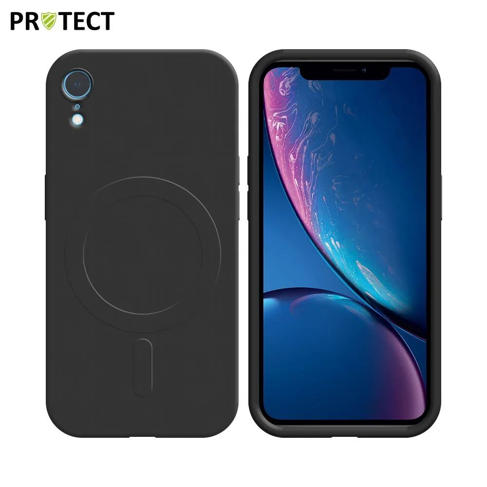 Coque de Protection IZ001 PROTECT pour Apple iPhone XR MagSafe Noir