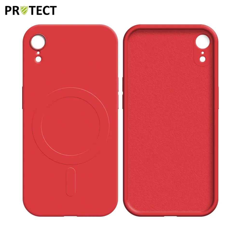 Coque de Protection IZ001 PROTECT pour Apple iPhone XR MagSafe Rouge — vue 2