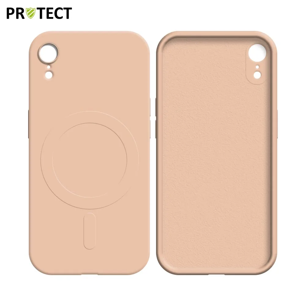 Coque de Protection IZ001 PROTECT pour Apple iPhone XR MagSafe Rose — vue 2
